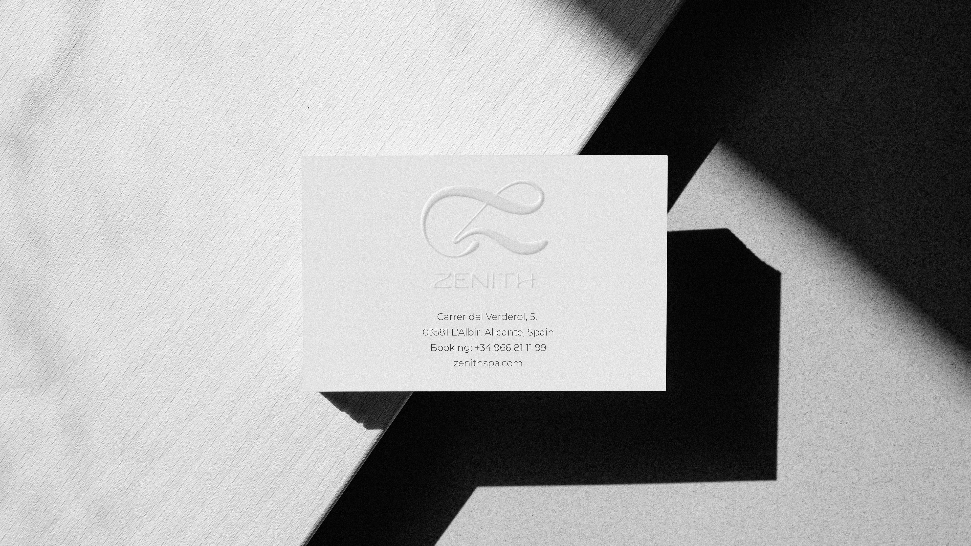 ZENITH by aoie studio, 2024. Luxury identity for a Swiss watch retailer